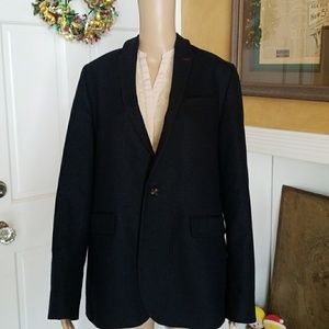 Ted Baker Navy Wool Blazer